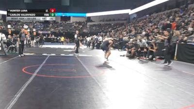 150 lbs Consi Of 8 #2 - Hunter Luna, St. Francis (CC) vs Carlos Valdiviezo, Poway (SD)