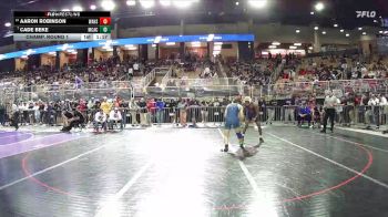 150 1A Champ. Round 1 - Cade Beke, Mckeel Academy vs Aaron Robinson, Wakulla Hs