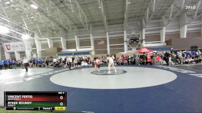 165 V Cons. Round 5 - Vincent Fertig, Bear River V vs Ryker Roundy, Davis V