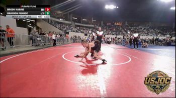 83 lbs Round Of 16 - Brody Harris, Bartlesville Wrestling Club vs Grayson Penrod, Little Axe Takedown Club