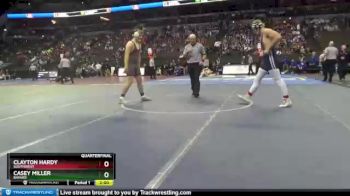 Quarterfinal - Casey Miller, Bayard vs Clayton Hardy, Southwest