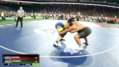 D1-285 lbs Cons. Round 1 - Ammar Alrobaie, Fordson HS vs Curtis Winters, Jackson HS