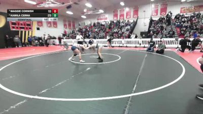 115 lbs Semifinal - Maggie Cornish, Tesoro vs Kamila Cerna, Stockdale