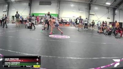 90 lbs Placement (4 Team) - Jack Proctor, Storm Wrestling Center vs Hayes Kennedy, Level Up Wrestling