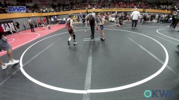 52 lbs Quarterfinal - Milo Jamshidi, Newcastle Youth Wrestling vs Asher Stinson, Pauls Valley Panther Pinners