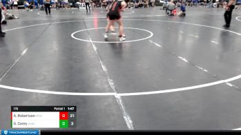 170 lbs Placement Matches (16 Team) - Aiden Robertson, Millard South vs Gunner Carey, Augusta