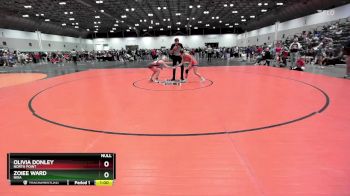 105 lbs Cons. Round 2 - Zoiee Ward, Nixa vs Olivia Donley, North Point