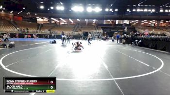 106 lbs 3rd Place Match - Jacob Hald, Flagler Wrestling Club vs Ronn Stephen Flores, Golden Bears Wrestling Club