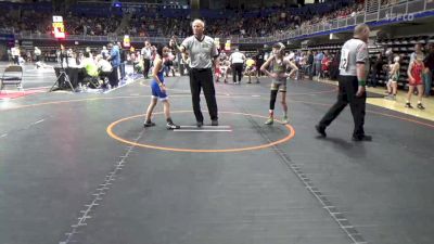 65 lbs Round Of 64 - Daniel Spicer, Downingtown West vs Ronald Shellhouse, Youngsville