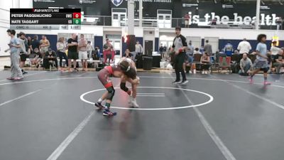 75 lbs Rr Rnd 2 - Peter Pasqualichio, The Outsiders Wrestling Club - MS vs Nate Taggart, Kraken - MS