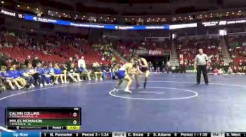 145 lbs Semis - Myles McMahon, 1-Don Bosco vs Calvin Collins, 5-Logan-Magnolia