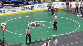 89 lbs Round Of 32 - Avery Schlauch, Bloomsburg vs Reece Clark, Penn Trafford