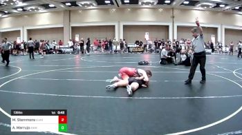 136 lbs Consi Of 16 #2 - Maci Stemmons, Guardian Knights vs Alani Marrujo, Animal House WC