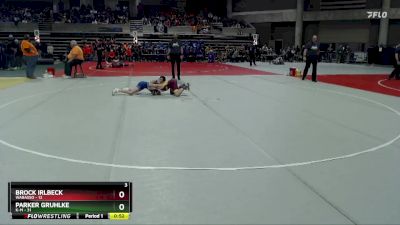 93 lbs Placement (4 Team) - Parker Gruhlke, K-M vs Brock Irlbeck, Wabasso
