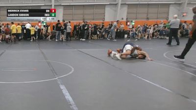 110 lbs Round 1 (4 Team) - Landon Gibson, Empyre WC Gold vs Merrick Evans, Brecksville