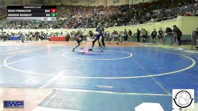 108 lbs Consi Of 64 #2 - Noah Pendelton, Mustang Middle School vs Hudson Moseley, Bixby