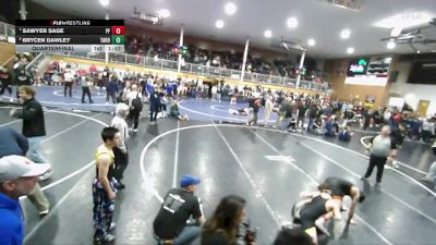 138 lbs Quarterfinal - Sawyer Sage, Post Falls vs Brycen Dawley, Tahoma