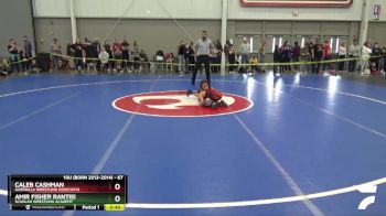 67 lbs Champ. Round 1 - Amir Fisher Rantisi, Scanlan Wrestling Academy vs Caleb Cashman, Guerrilla Wrestling Associatio