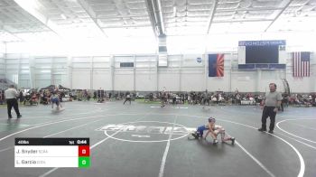 40 lbs Rr Rnd 2 - Jeremy Snyder, Scrap House vs Liam Garcia, Coolidge