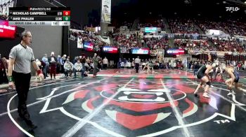 A - 138 lbs Cons. Round 3 - Nicholas Campbell, Libby / Troy vs Jake Phalen, Custer Co. (Miles City)