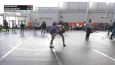 150 lbs Finals (2 Team) - Blayke Dickmeyer, Sleepers vs Julian Bertucci, Freakztyle Wrestling
