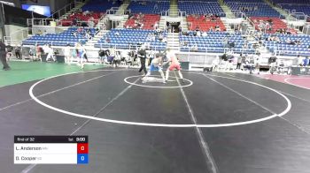 132 lbs Rnd Of 32 - Liam Anderson, Minnesota vs Dillon Cooper, Kansas