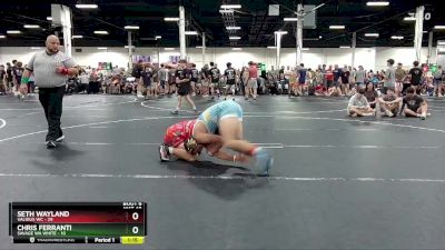 165 lbs Round 2 (6 Team) - Seth Wayland, Validus WC vs Chris Ferranti, Savage WA White