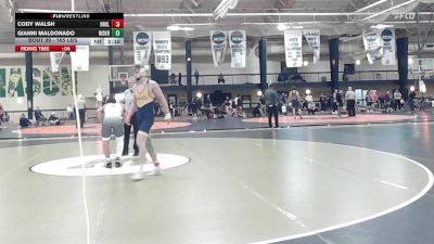 165 lbs Round Of 16 - Cody Walsh, Drexel vs Gianni Maldonado, Rider