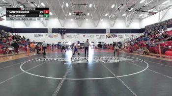 Boys 122 lbs Cons. Round 2 - Miles Murray, Modoc Boys vs Kamdyn Emmons, Hope Boys