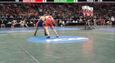 184 Quater Finals:Gabe Dean (CORN) vs. Jake Swartz (BSU)