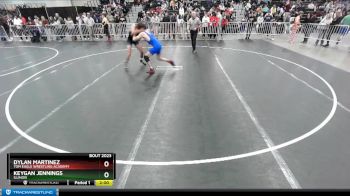 132 lbs Champ. Round 1 - Dylan Martinez, Tom Eagle Wrestling Academy vs Keygan Jennings, Illinois