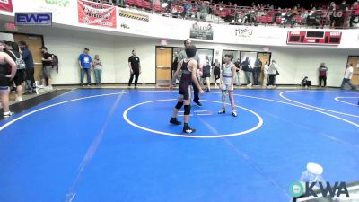 88-92 lbs Rr Rnd 3 - Jax Thomas, Prairie Grove Youth Wrestling vs Malaki McAnally, Tiger Trained Wrestling