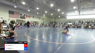 70 lbs 1st Place Match - Blakelee Turner, Stallions Wrestling Club vs Payton Potter, Green River Grapplers