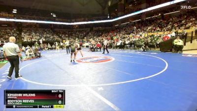 140 Class 1 lbs 5th Place Match - Kimarhri Wilkins, Sikeston vs Eddyson Reeves, Herculaneum