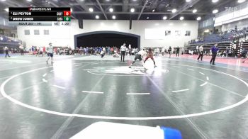 141 lbs Quarterfinal - Drew Jones, Southeastern vs Eli Peyton, Cumberlands (Ky.)