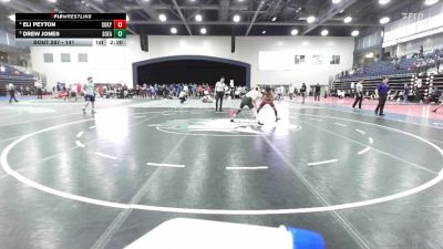 141 lbs Quarterfinal - Drew Jones, Southeastern vs Eli Peyton, Cumberlands (Ky.)