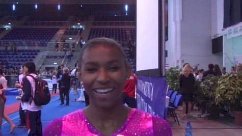 Nia Dennis On Her Second Place Finish