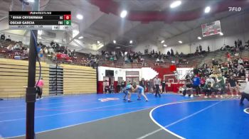 126 lbs Champ. Round 3 - Evan Cryderman, Hanover Central vs Oscar Garcia, Franklin Wrestling Club