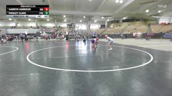 90 lbs Round 1 - Paisley Clark, Eagle Talon Wrestling Club vs Camryn Harrison, Wave Wrestling Club