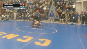 107 lbs Semifinal - Bryce Thomas, Moon Area vs Lee Dreshman, Canon-McMillan