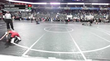 55 lbs Quarterfinal - Major Greer, Siouxland Wr Ac vs Kaysen Carpenter, Carroll WC