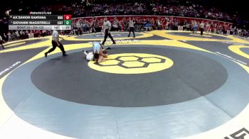 D3-132 lbs Champ. Round 1 - Giovanni Magistrelli, Lake Cath. vs Ax`Zavior Santana, Bridgeport