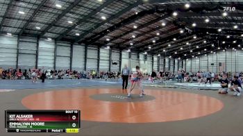 132 lbs Finals (8 Team) - Emmalynn Moore, Steel Maidens vs KIt Alsaker, Girls With Grit Red