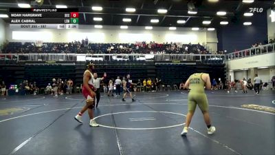 197 lbs Cons. Round 2 - Alex Cabral, Lemoore College vs Noah Hargrave, Sacramento City College