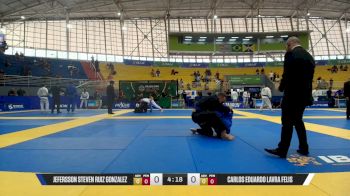Carlos Eduardo Lavra Felis vs Jefersson Steven Ruiz Gonzalez 2026 Brasileiro Jiu-Jitsu IBJJF