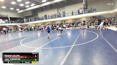 92 lbs Round 1 (16 Team) - Griffin DeAngelo, Stallions vs Royce Hernandez, Sanderson Wrestling Academy