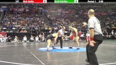 197lbs Semi Finals: Scott Schiller (Minnesota) vs. Nick Heflin (tOSU)