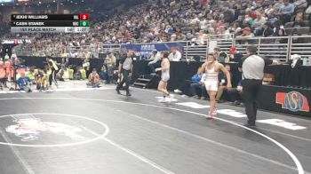 1st Place Match - Cash Stanek, North Bend Central vs Jekhi Williams, Valentine