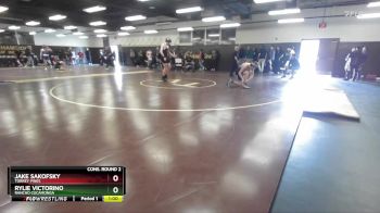 150 lbs Cons. Round 2 - Jake Sakofsky, Torrey Pines vs Rylie Victorino, Rancho Cucamonga