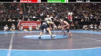 Consolation Semi Finals: Port (Edinboro) vs. Retherford (Penn State)